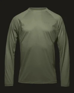 Active L/S Tee M Lichen Green