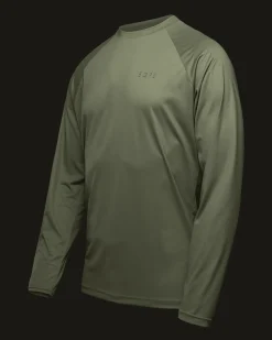Active L/S Tee M Lichen Green