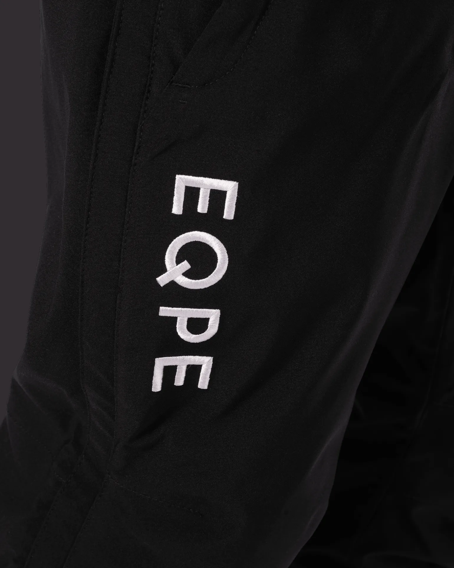 Alpine Full Zip Pant JR Deep Black