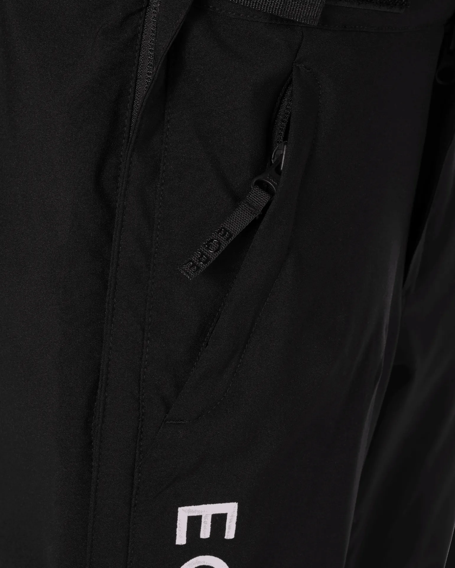 Alpine Full Zip Pant JR Deep Black