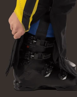 Alpine Full Zip Pant JR Deep Black