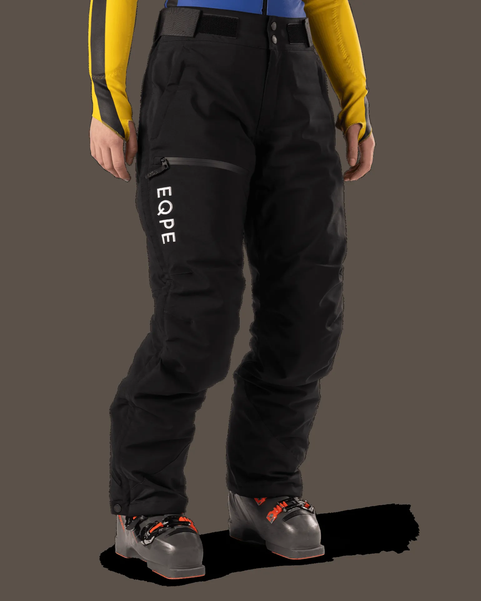 Alpine Full Zip Pant W Deep Black