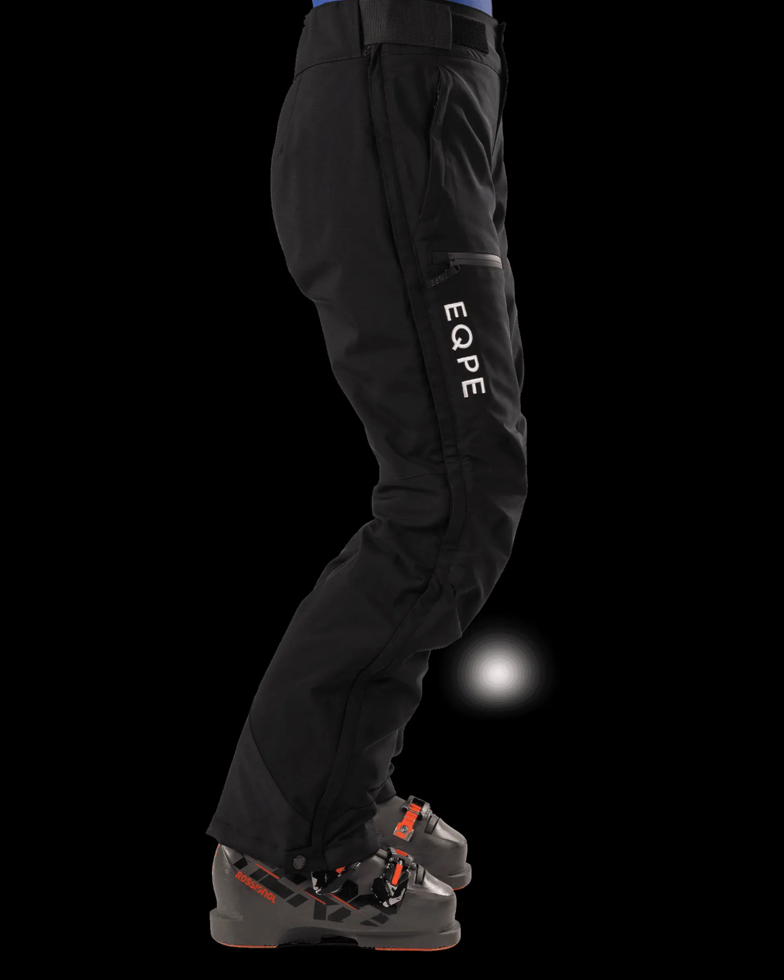 Alpine Full Zip Pant W Deep Black