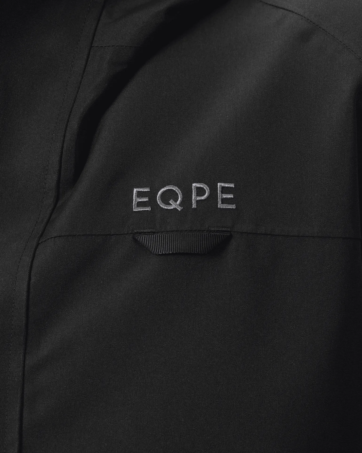 Alpine Rain Coat Deep Black