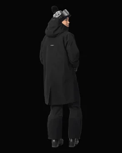 Alpine Rain Coat Deep Black