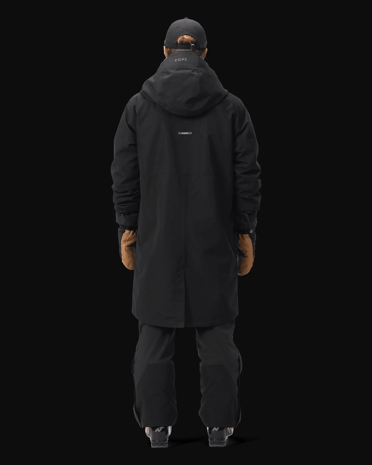 Alpine Rain Coat Deep Black