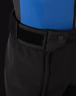 Alpine Softshell Shorts JR Deep Black