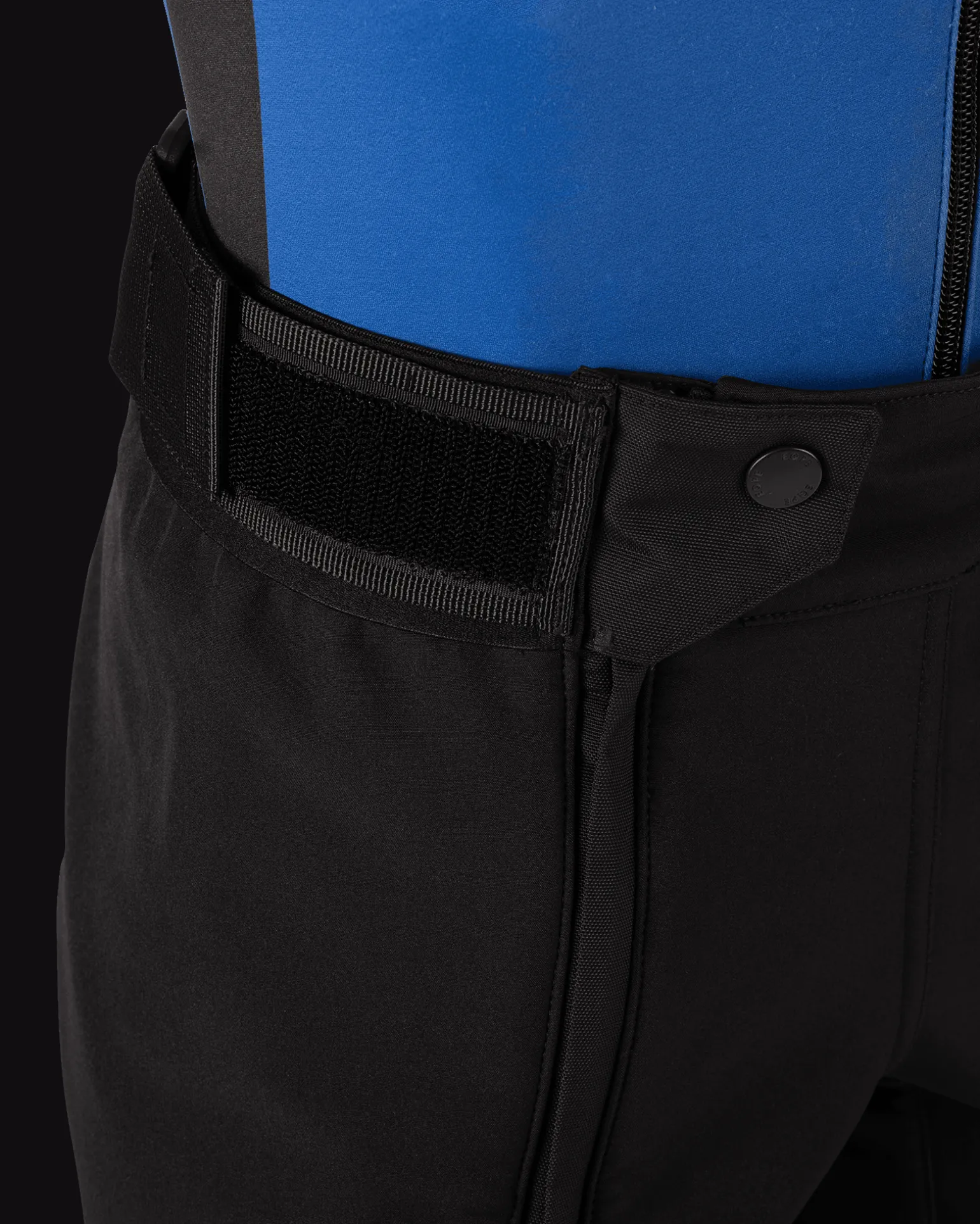 Alpine Softshell Shorts JR Deep Black