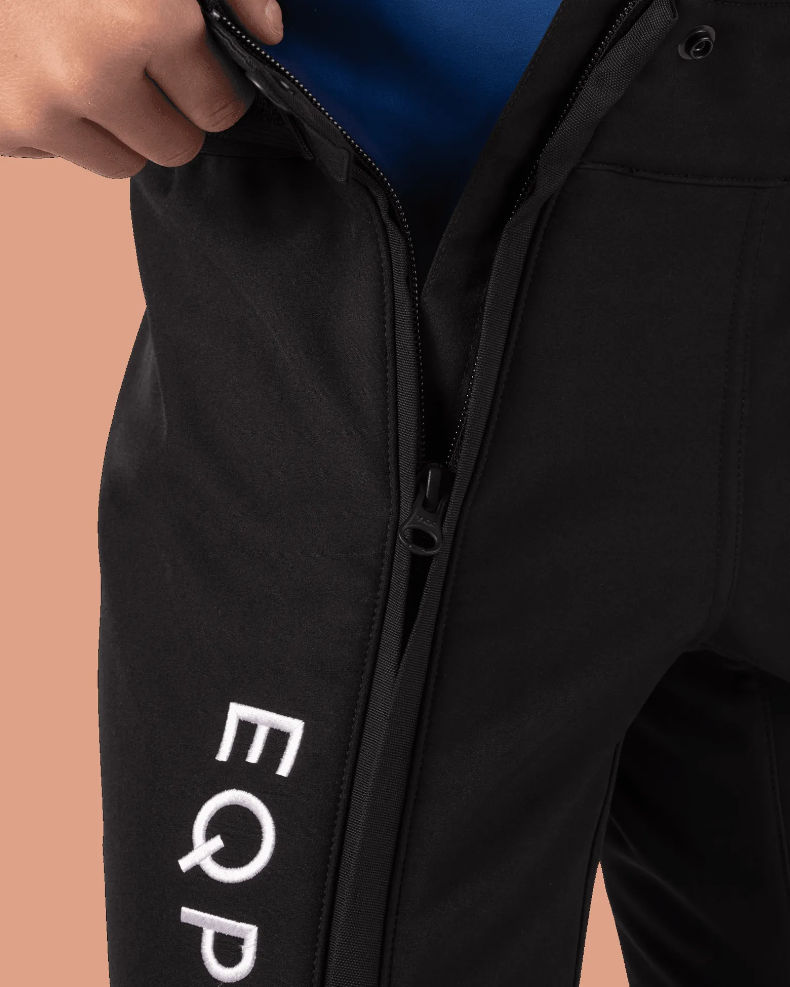 Alpine Softshell Shorts JR Deep Black