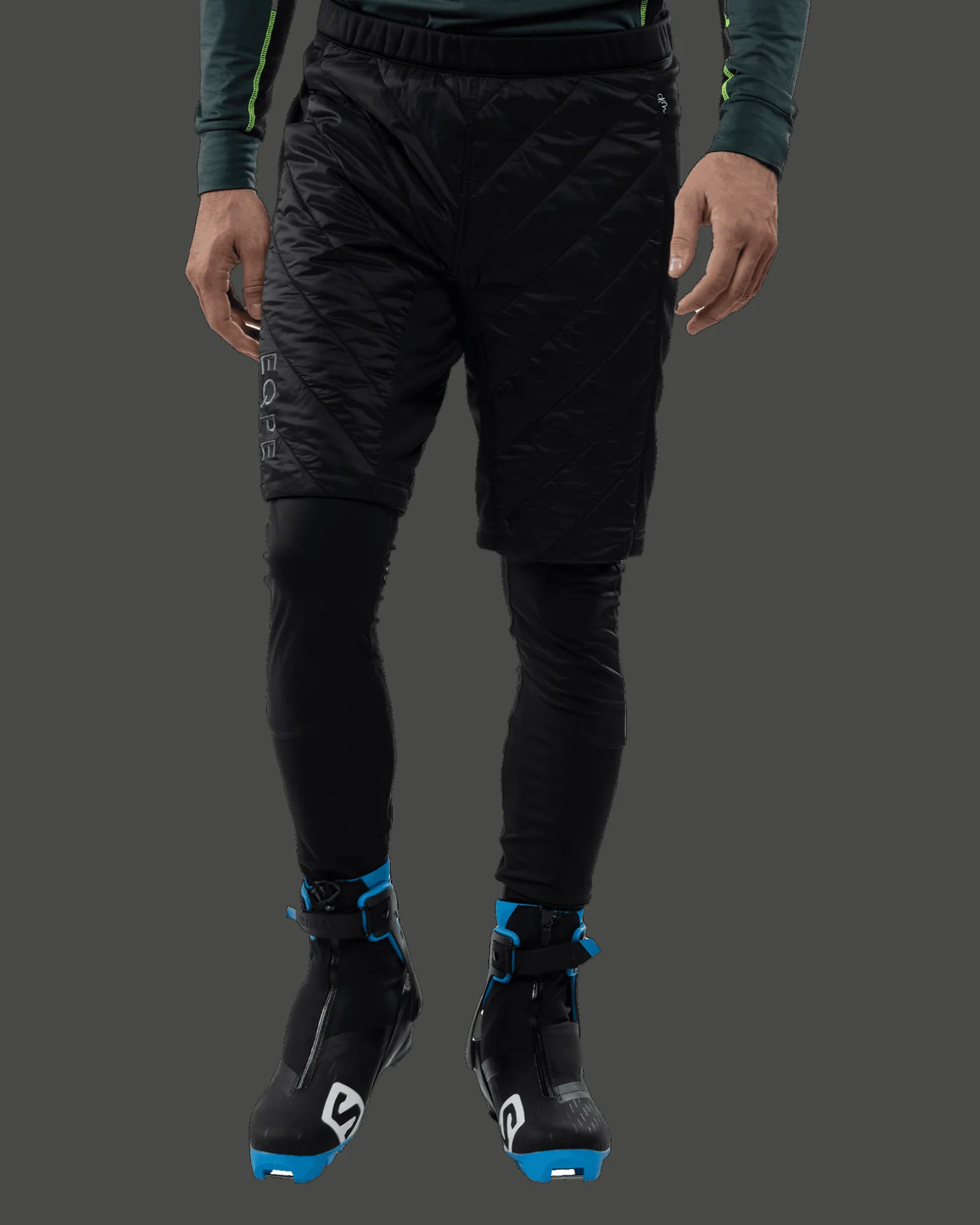 Aniu Thermal Shorts Deep Black