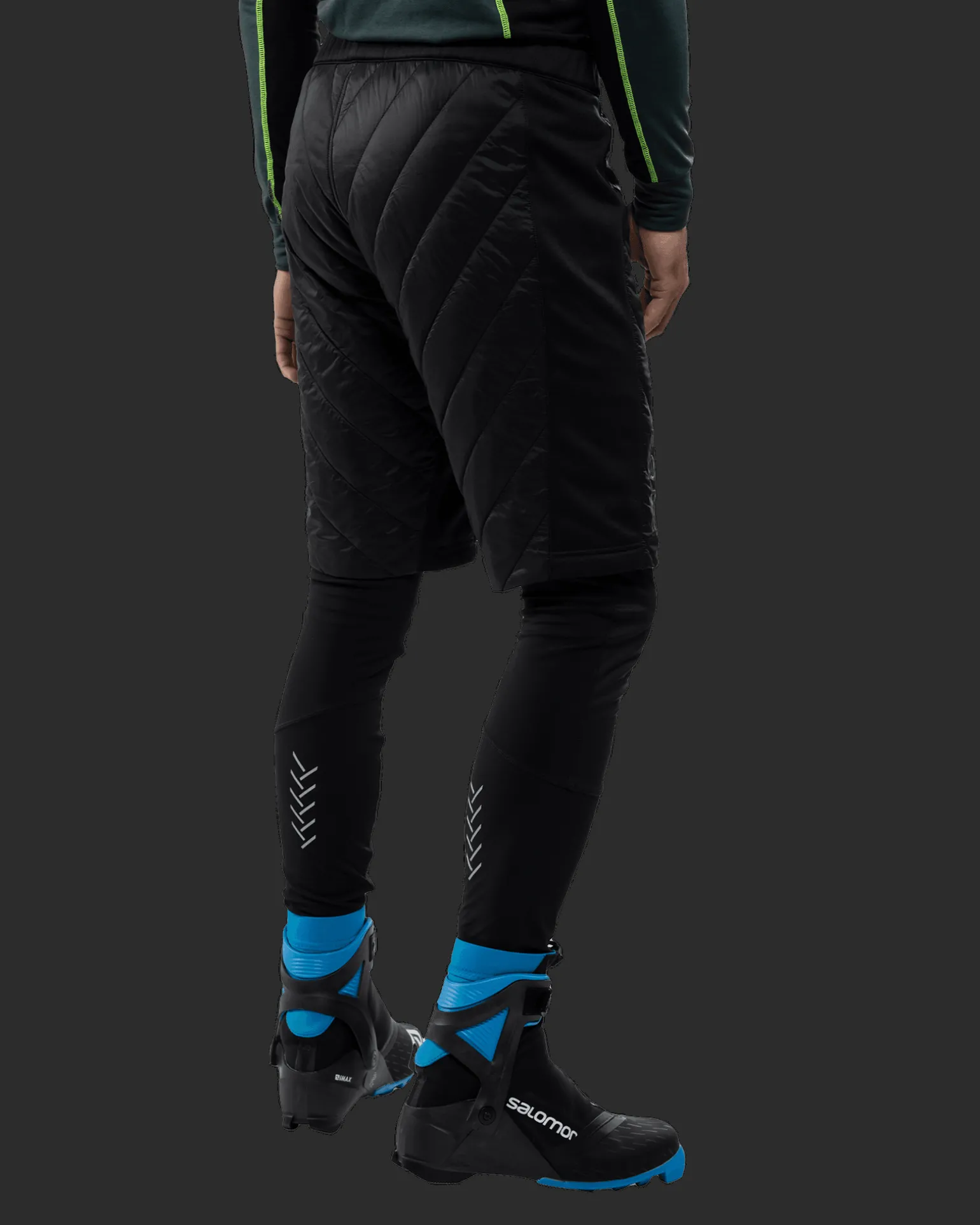 Aniu Thermal Shorts Deep Black