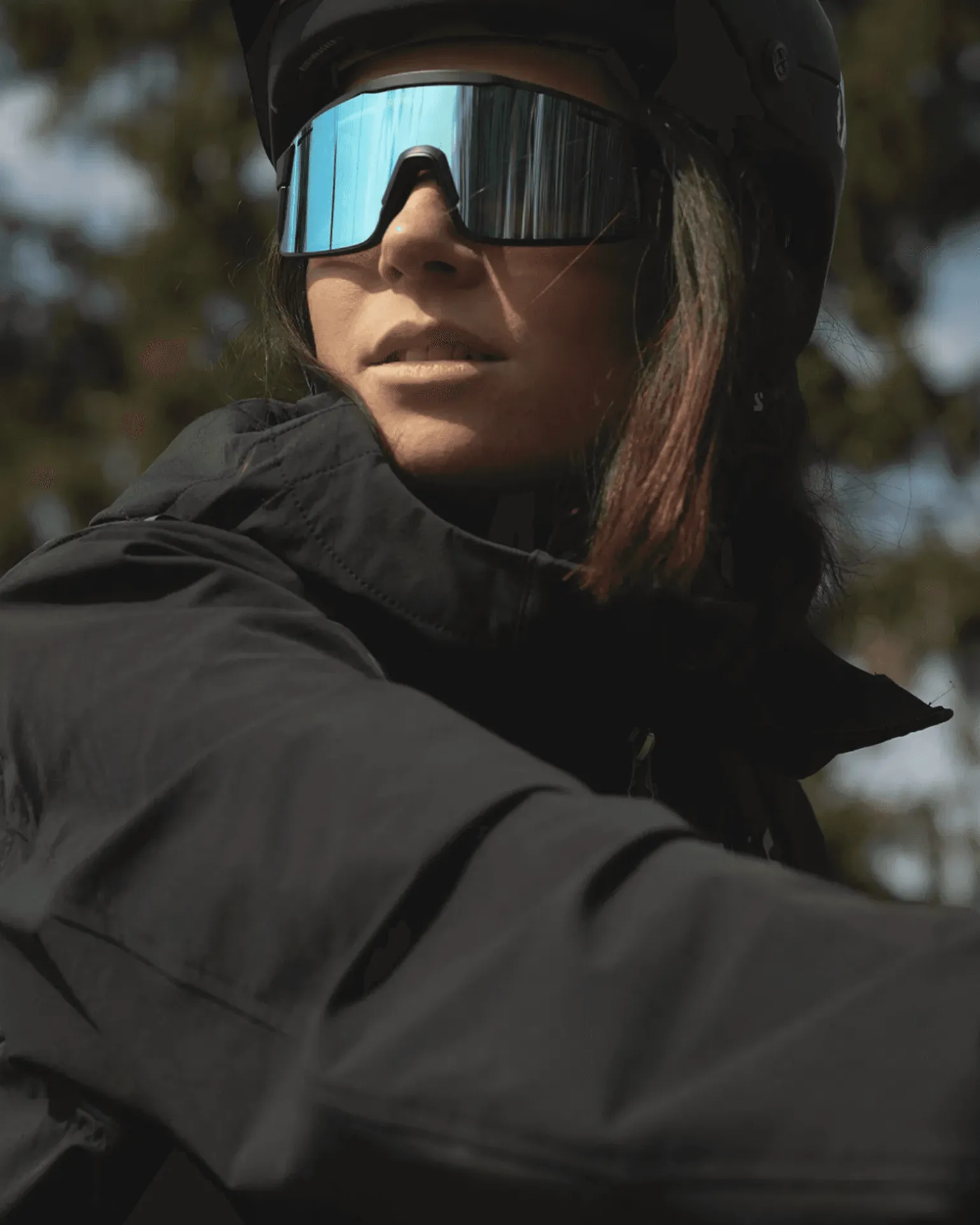 Athletic Full Frame Black-Smoke/Blue Multi