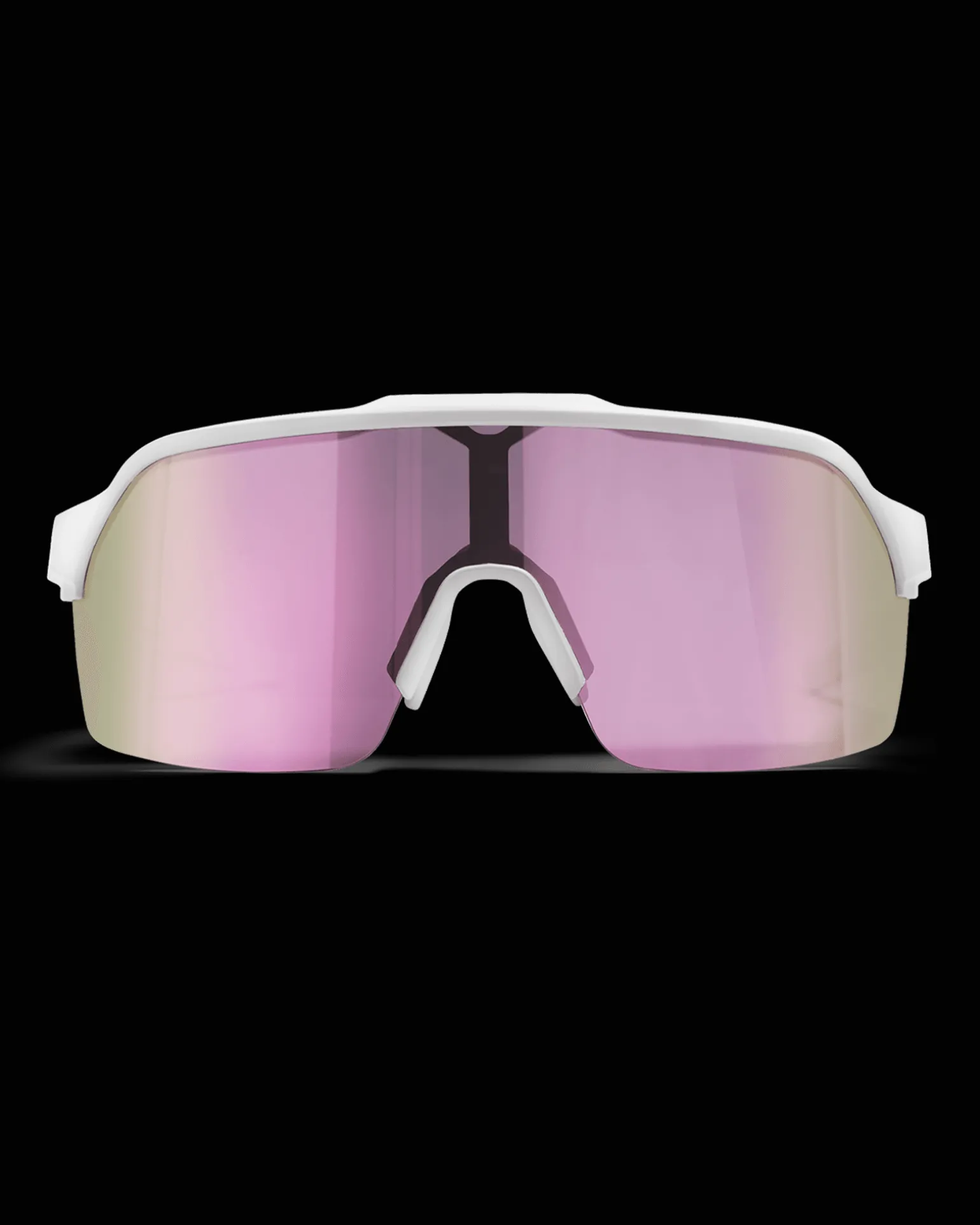Athletic Half Frame White-Smoke/ Pink Multi