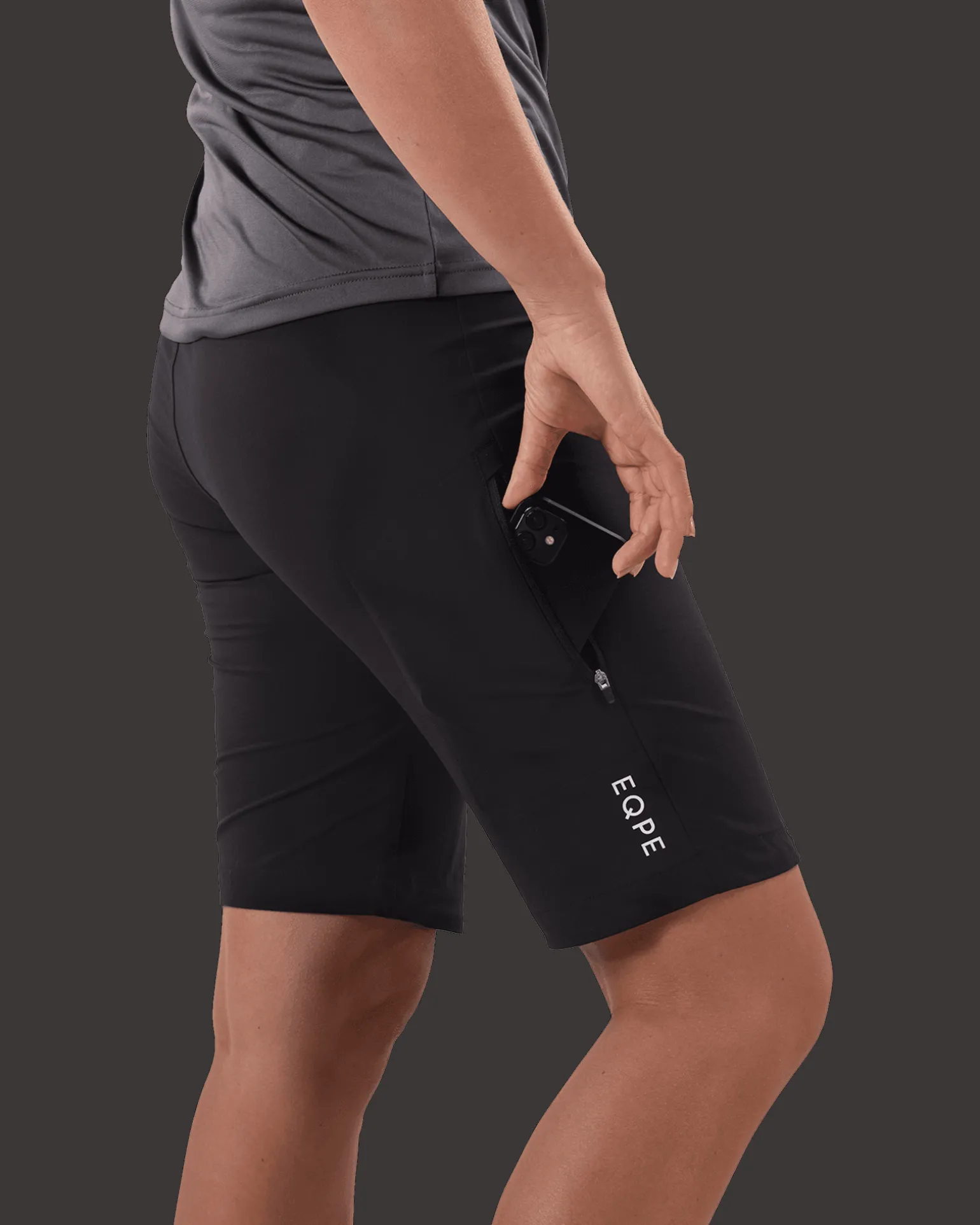 Baalka Trail Shorts W Deep Black