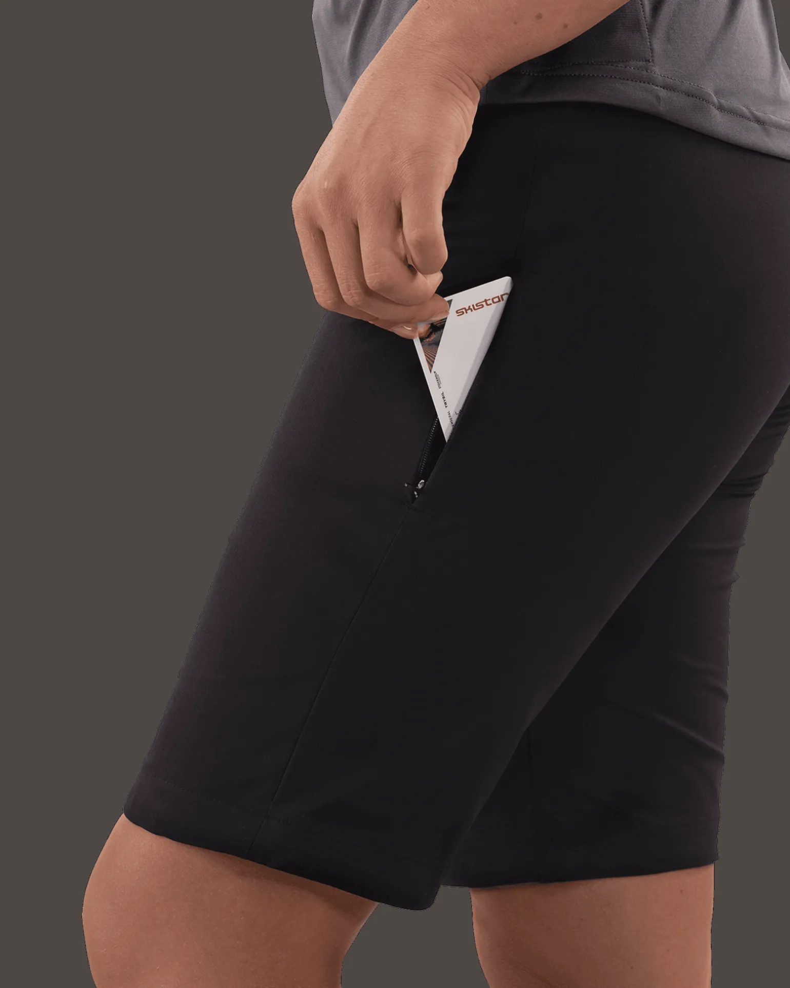 Baalka Trail Shorts W Deep Black