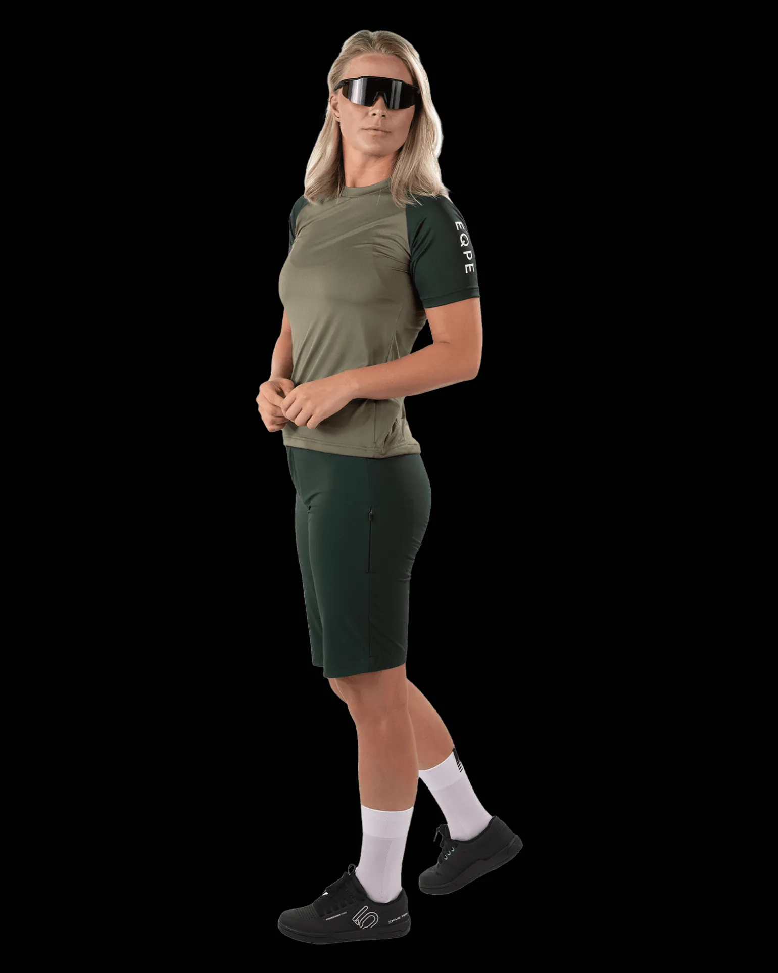 Baalka Trail Shorts W Deep Forest Green