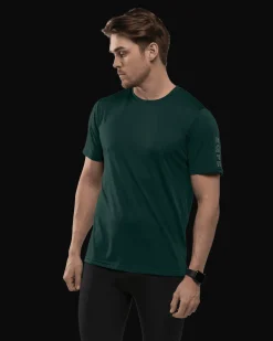 Bïelve Active Tee M Deep Forest Green