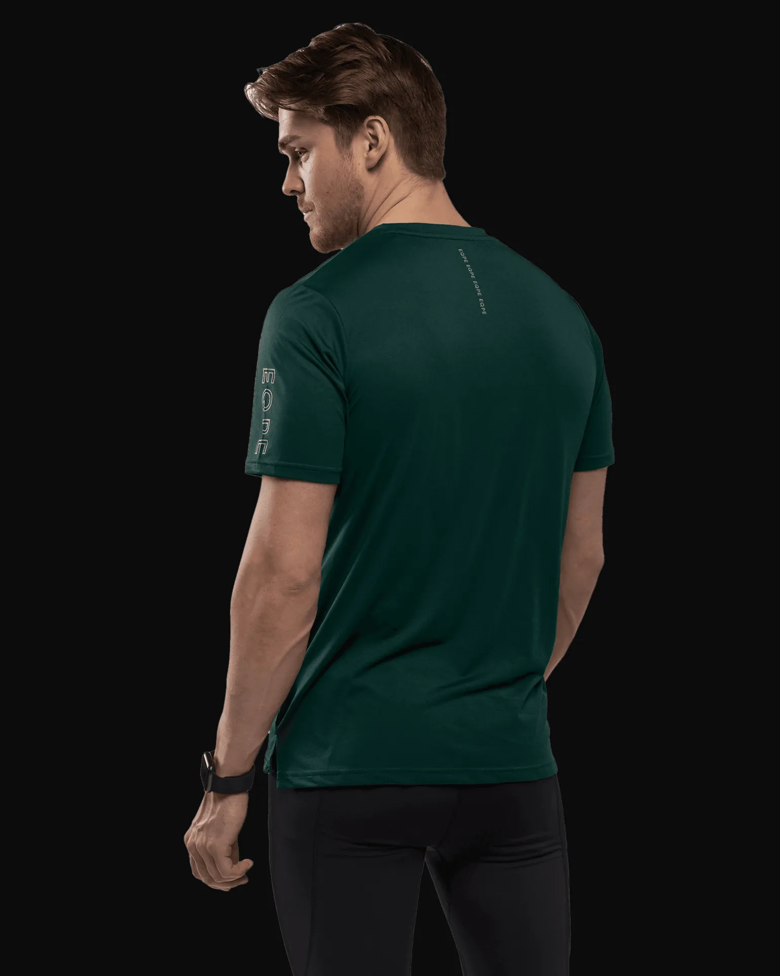 Bïelve Active Tee M Deep Forest Green