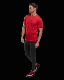 Bïelve Active Tee M High Risk Red