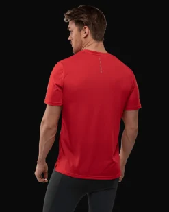 Bïelve Active Tee M High Risk Red