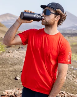 Bïelve Active Tee M High Risk Red
