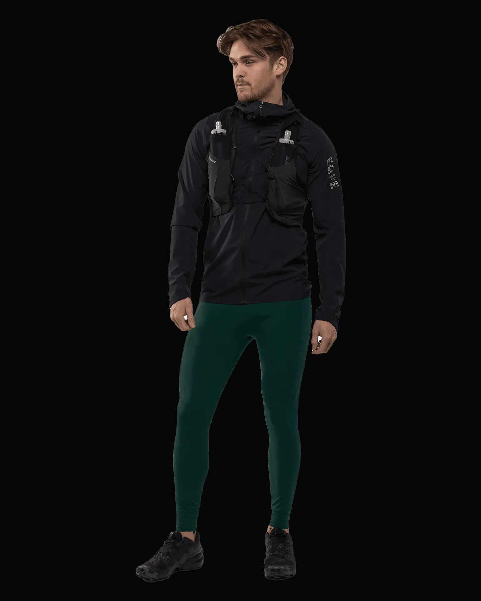 Bïelve Active Tights M Deep Forest Green