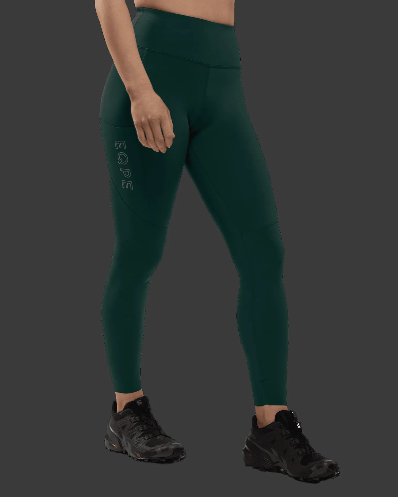 Bïelve Active Tights W Deep Forest Green