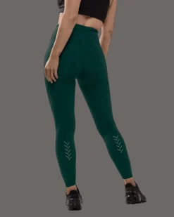 Bïelve Active Tights W Deep Forest Green