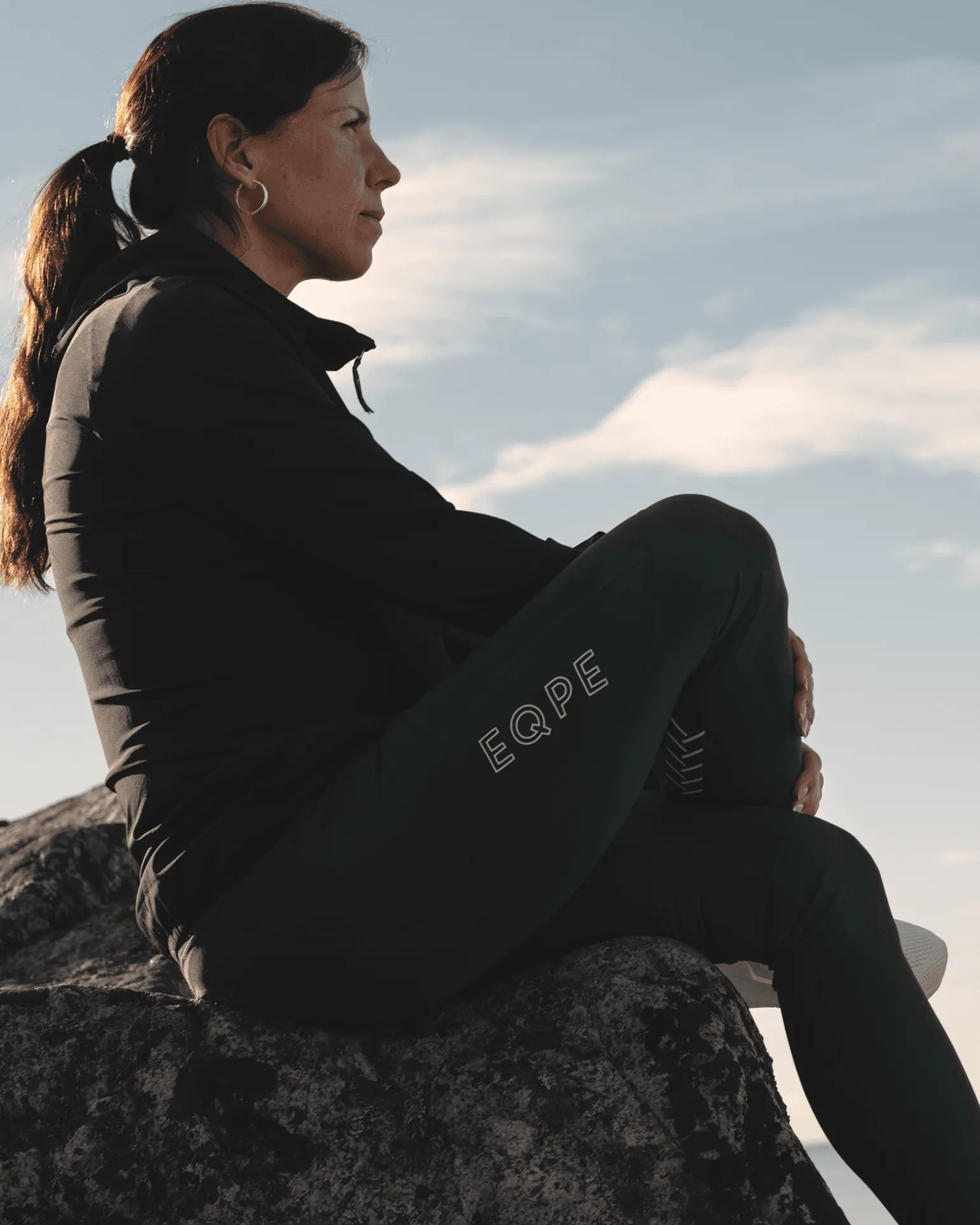 Bïelve Active Tights W Deep Forest Green