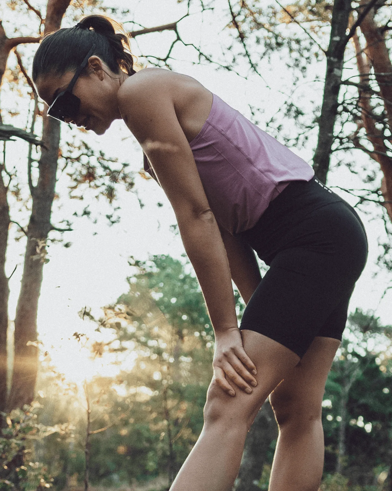 Core Tank Top W Heather Rose