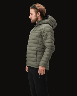 Crust Liner Hood M Lichen Green