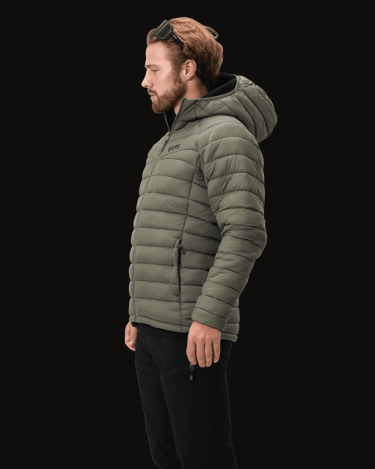 Crust Liner Hood M Lichen Green