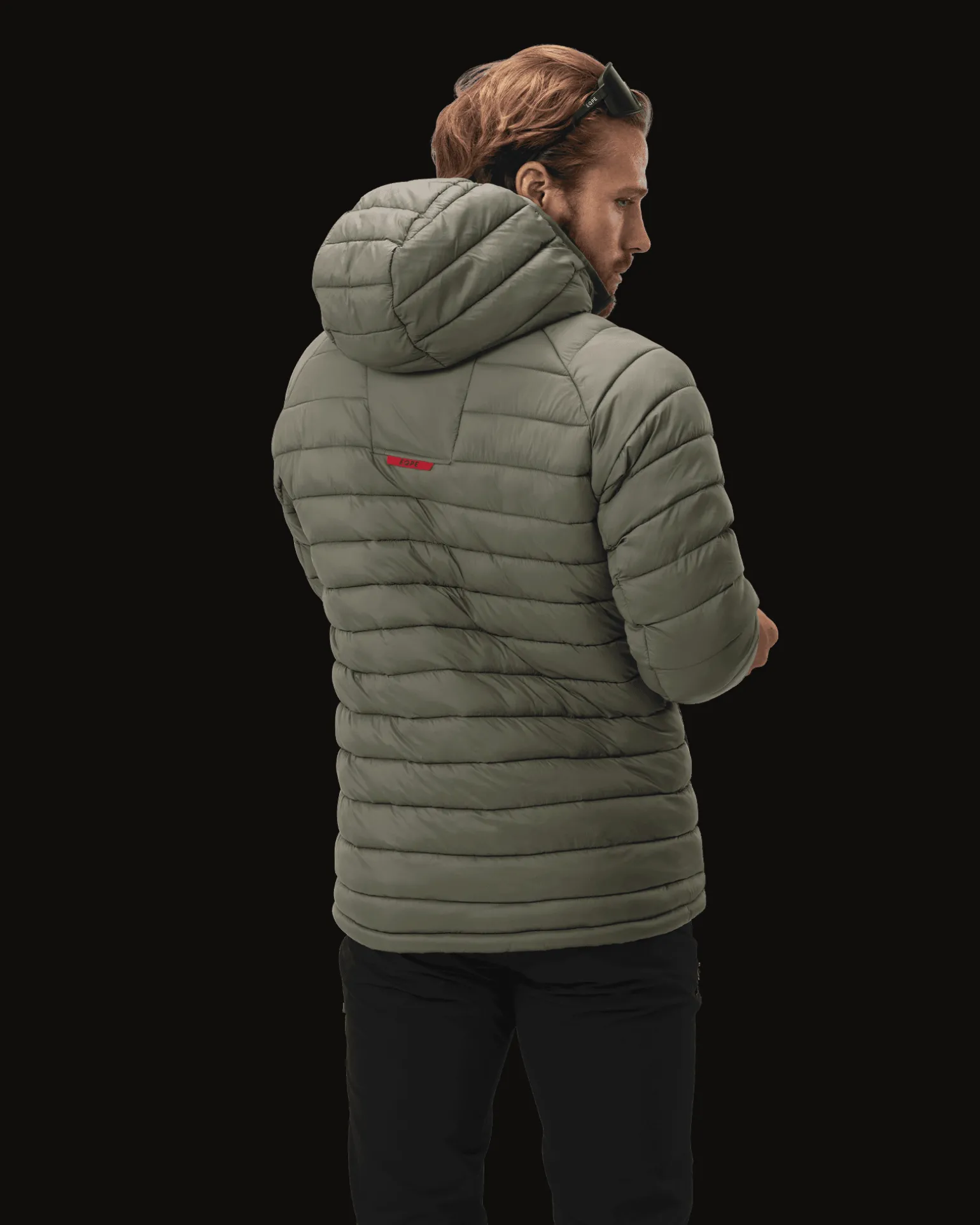 Crust Liner Hood M Lichen Green