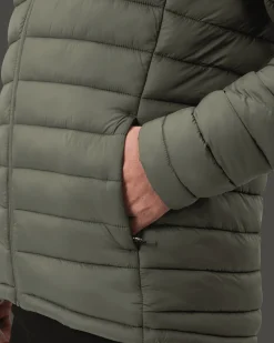 Crust Liner Hood M Lichen Green