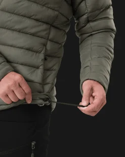 Crust Liner Hood M Lichen Green