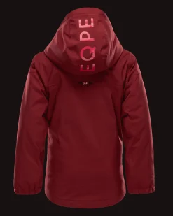 Descent Ski Jacket JR Cabernet
