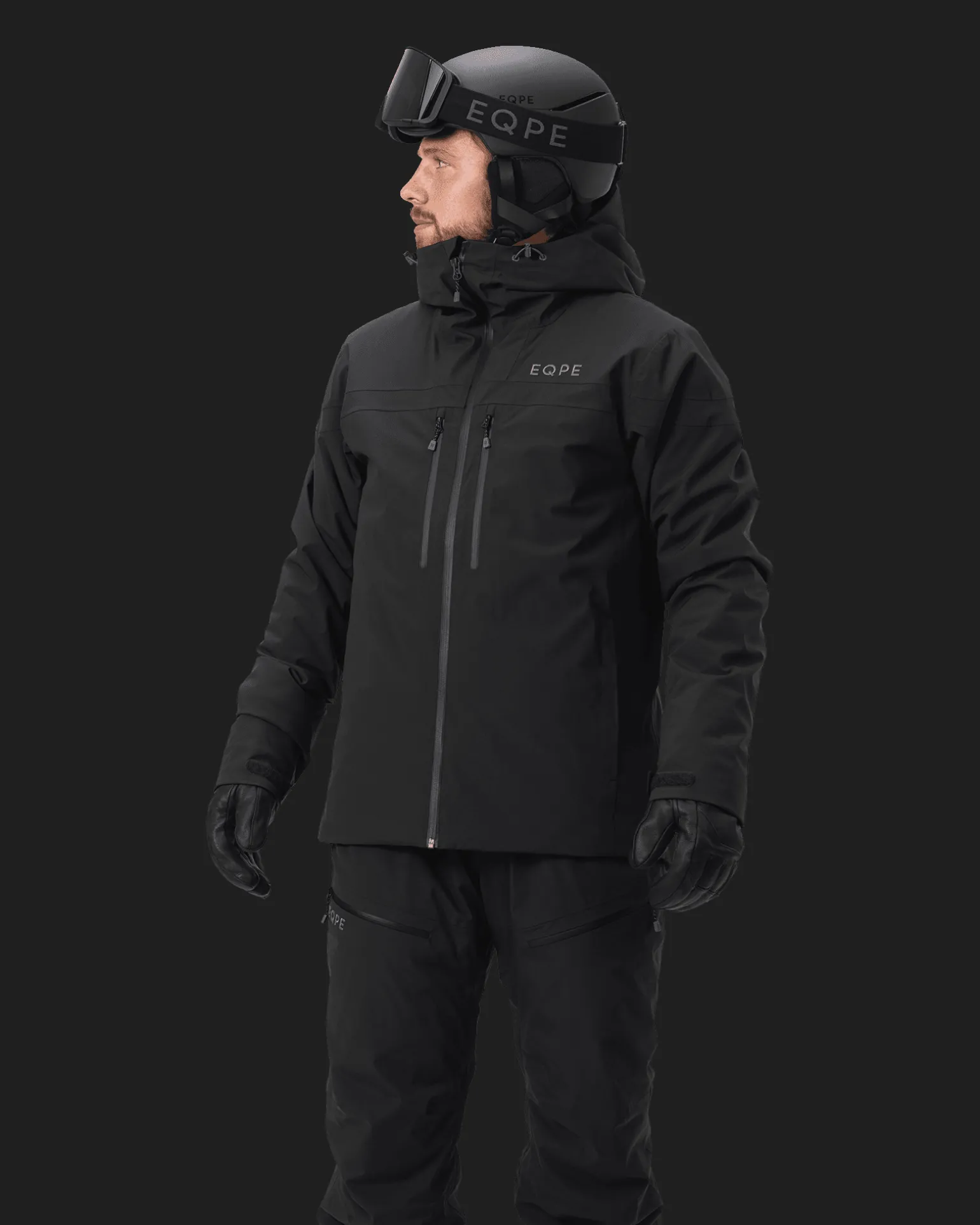 Descent Ski Jacket M Deep Black