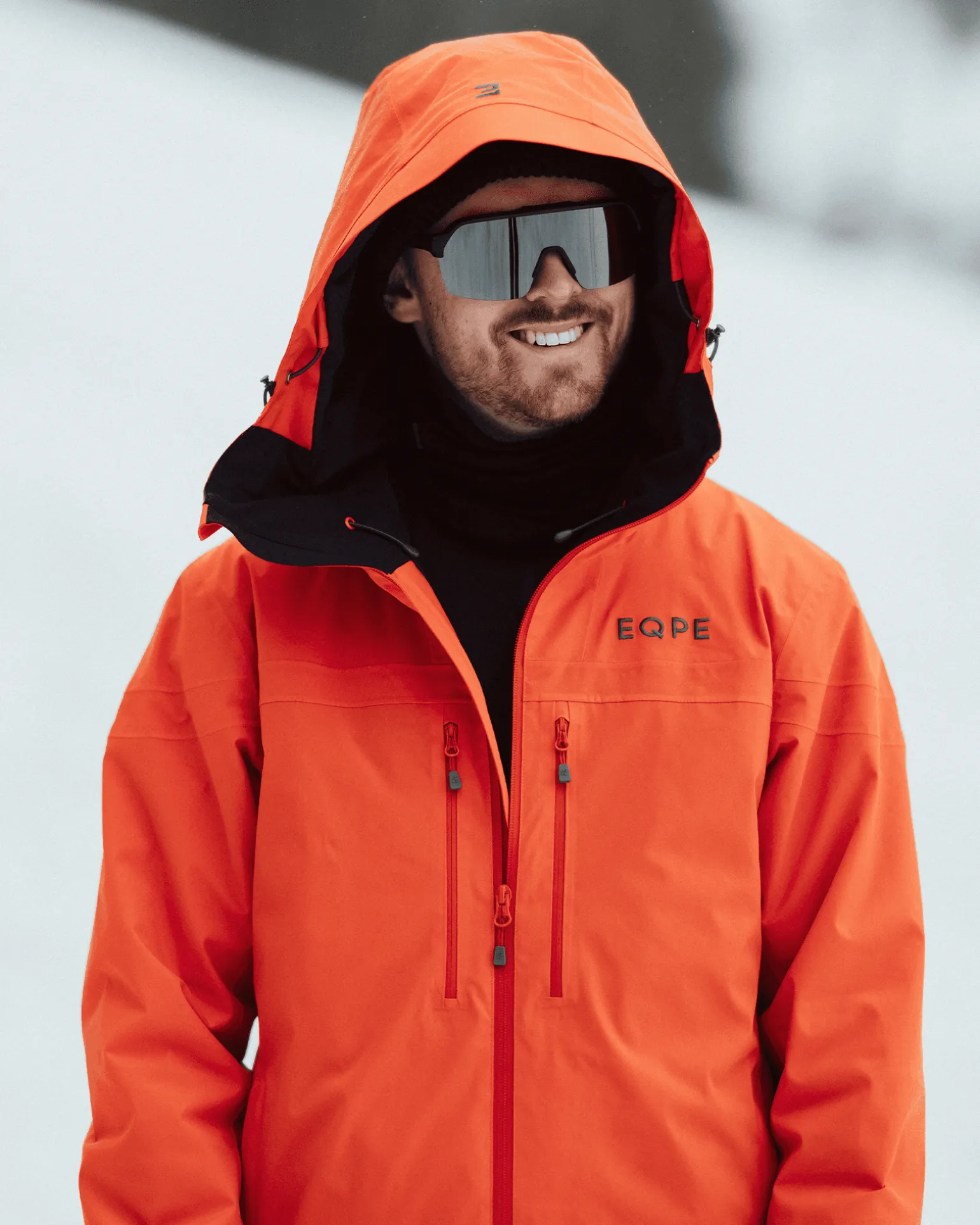 Descent Ski Jacket M Fiery Orange