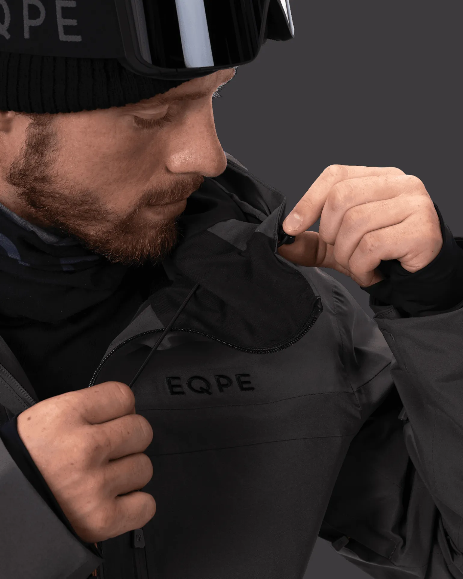 Descent Ski Jacket M Graphite Grey