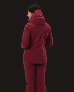 Descent Ski Jacket W Cabernet