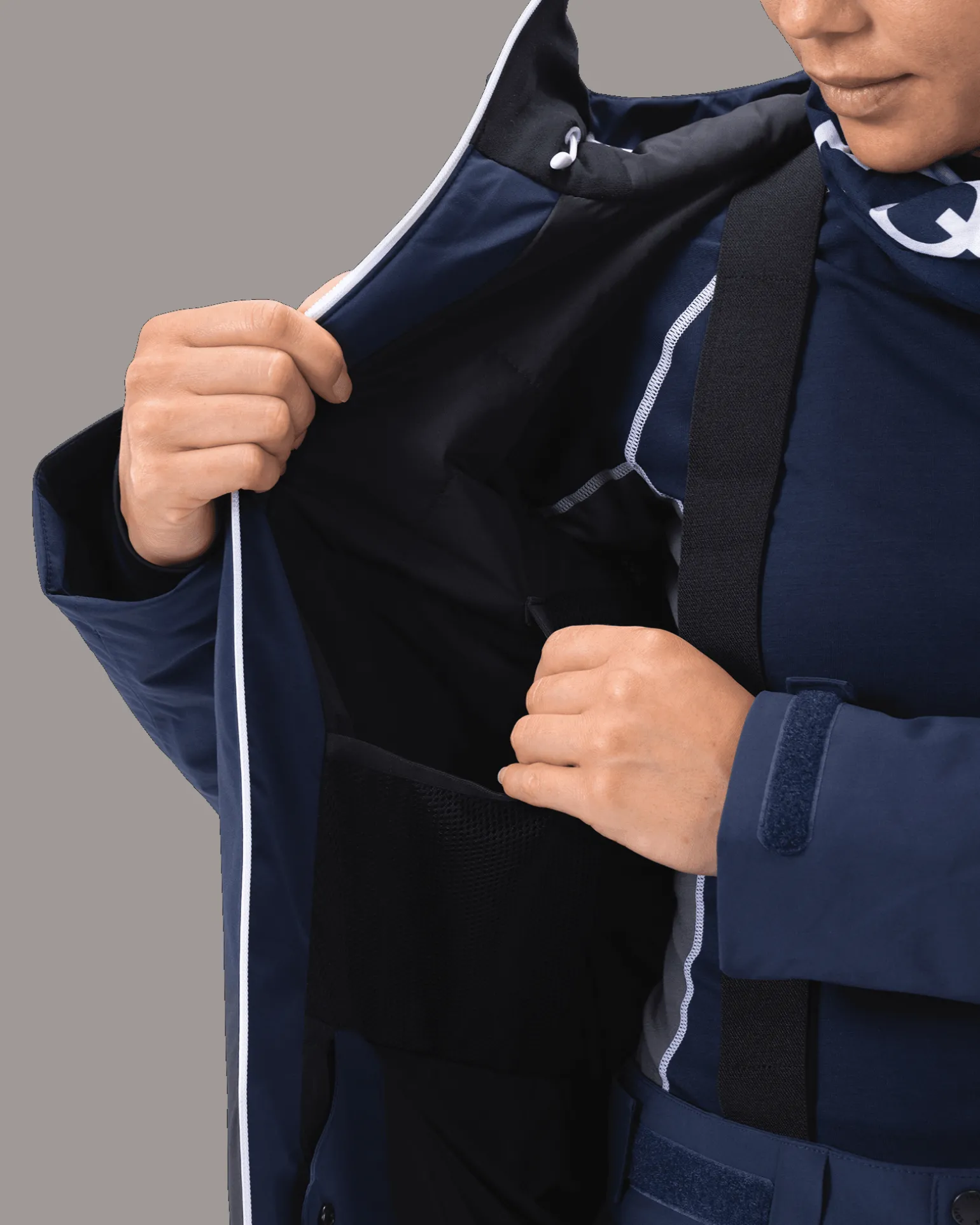 Descent Ski Jacket W Navy Blazer