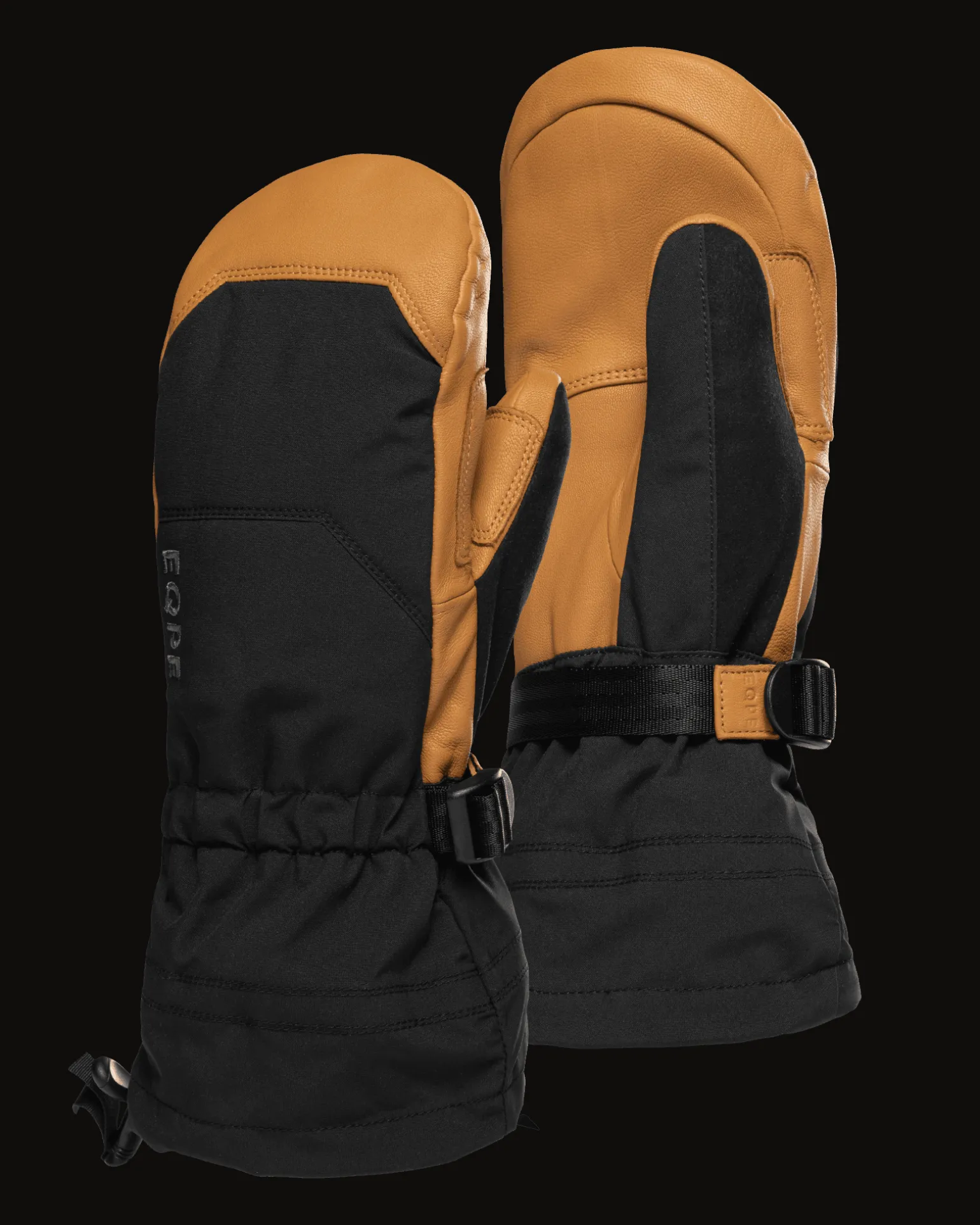 Descent Ski Mitten Deep Black