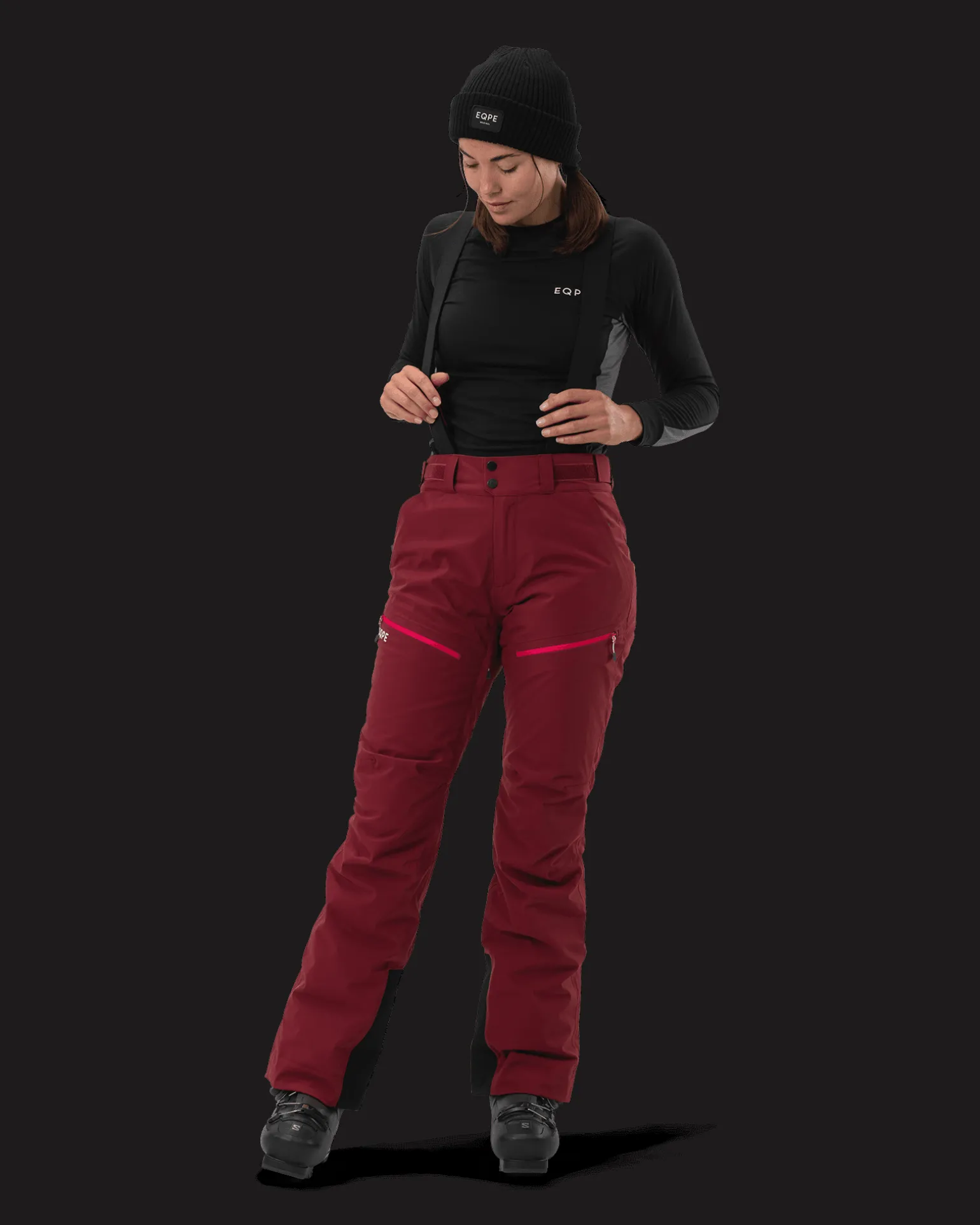Descent Ski Pant W Cabernet