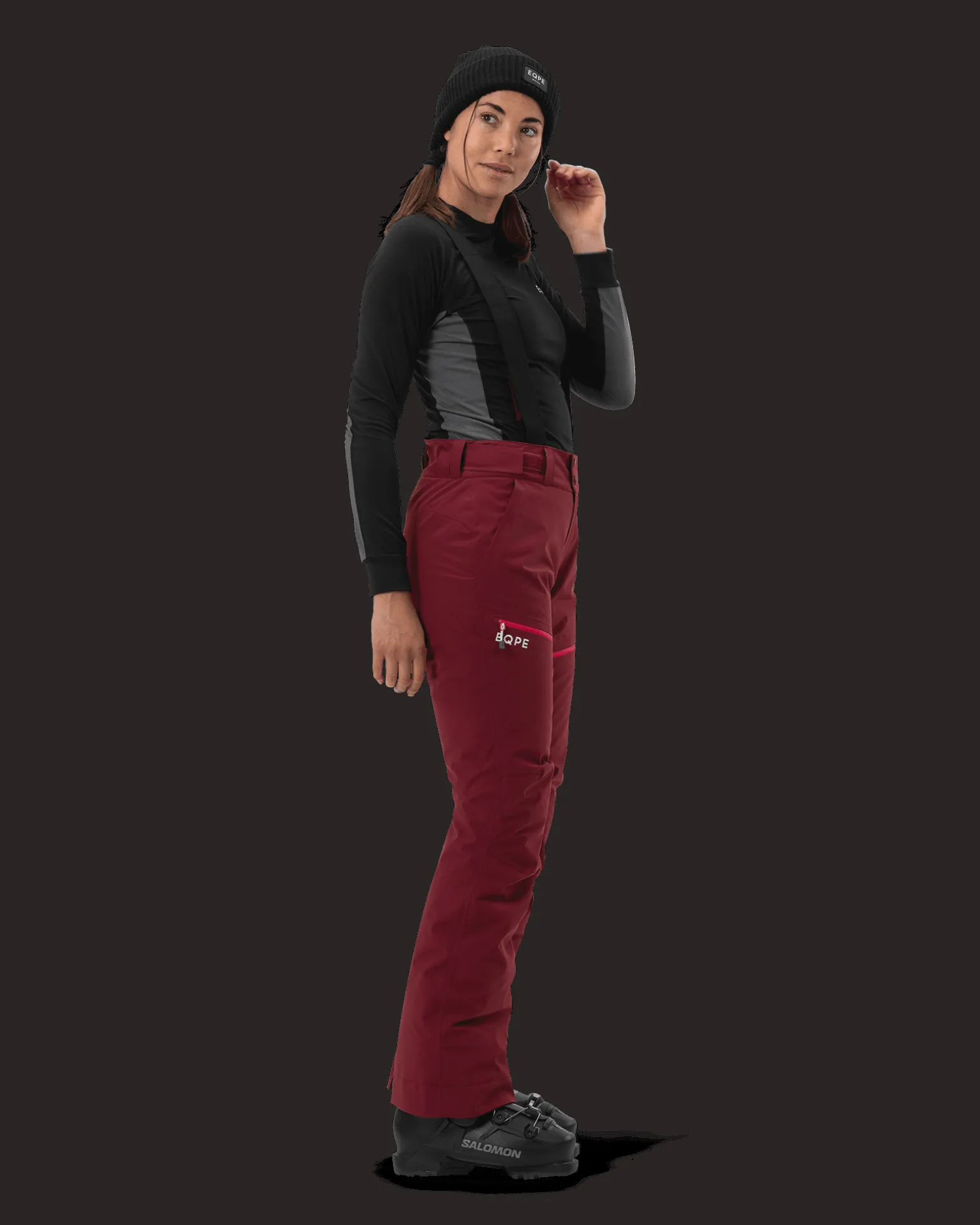 Descent Ski Pant W Cabernet