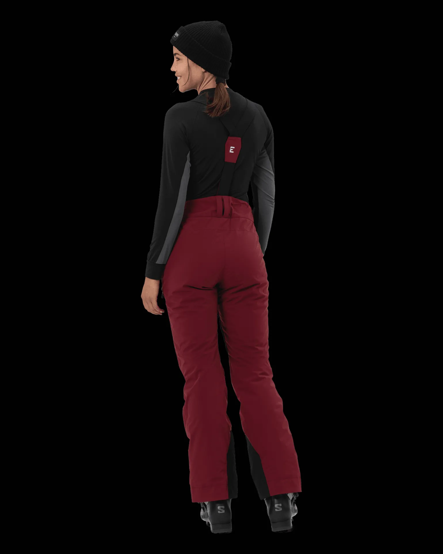 Descent Ski Pant W Cabernet