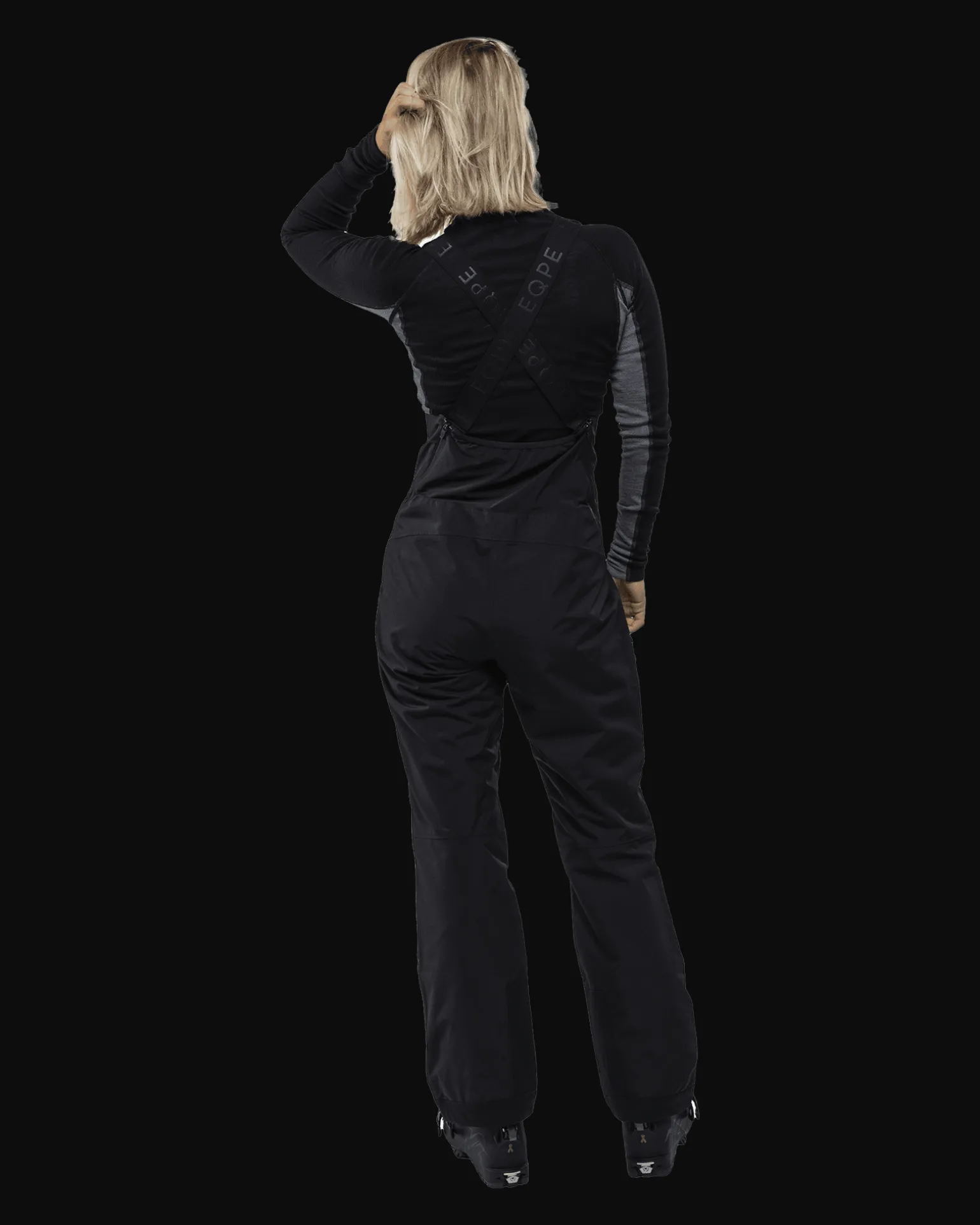 Gida Bib Pant W Deep Black