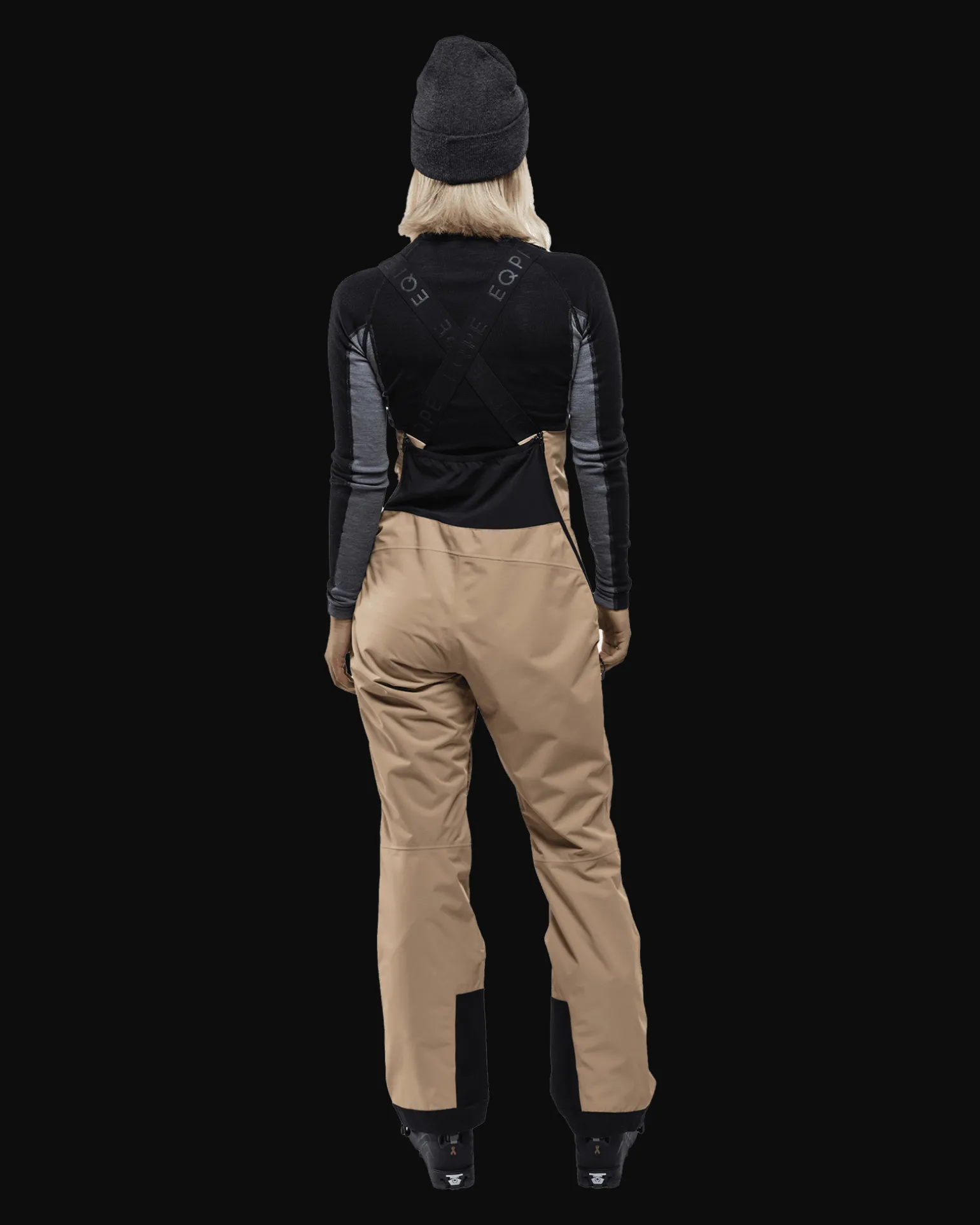 Gida Bib Pant W Nordic Sand