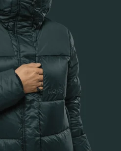 Gida Down Parka W Deep Forest Green