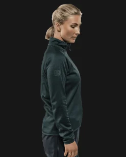 Gida Fleece W Forest Green Melange