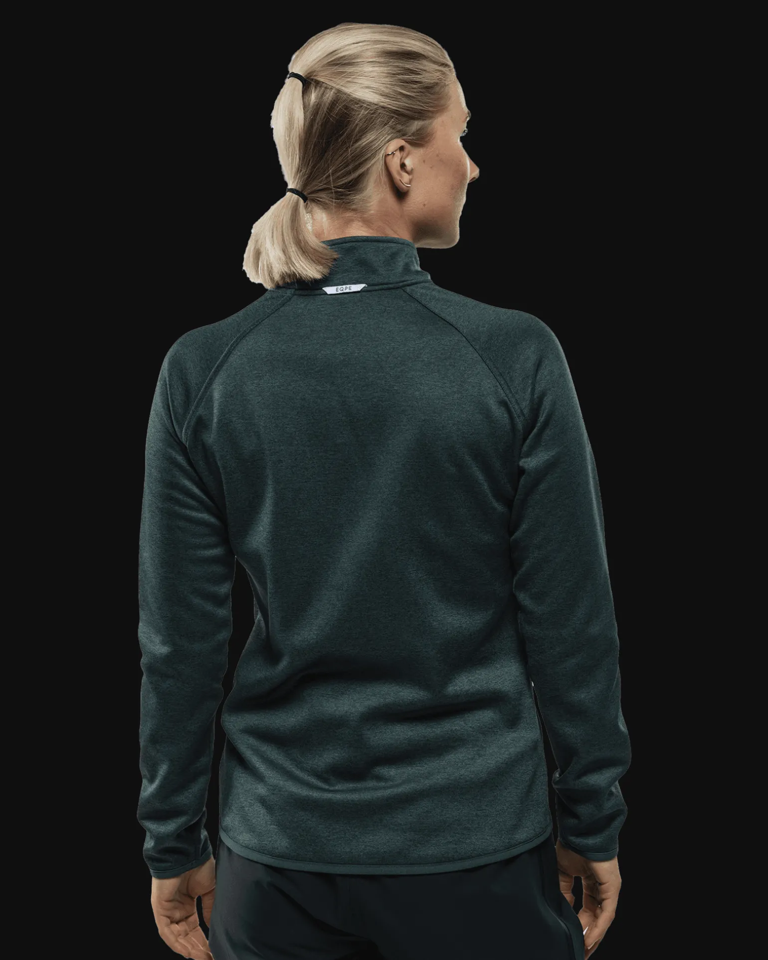 Gida Fleece W Forest Green Melange